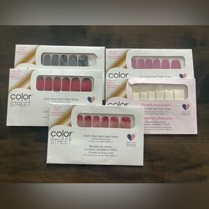 Color Street Nail Polish Strips bundle